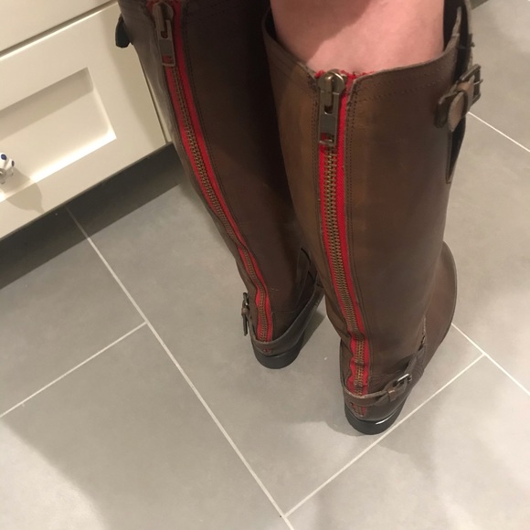 Steve Madden Brown “Zerge” Tall Riding Boots - Picture 4 of 4